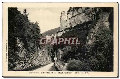 Environs de Chatillon en Diois Cartes postales Route des Gats