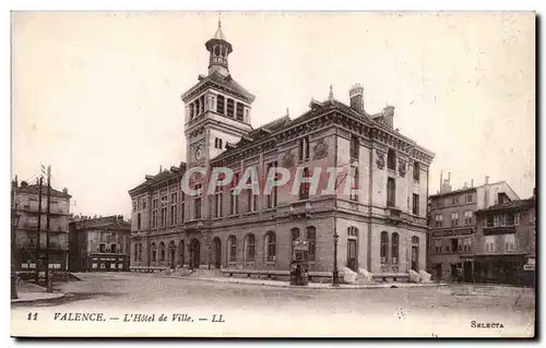 Valence Cartes postales L'hotel de ville