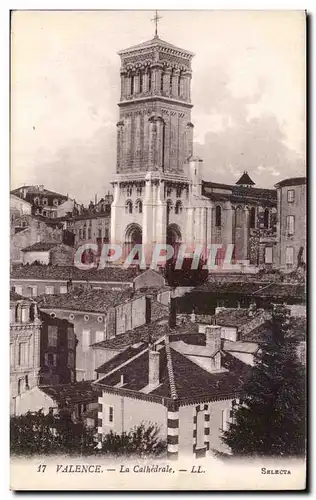 Valence Cartes postales La cathedrale