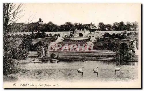 Valence Ansichtskarte AK Parc Jouvet