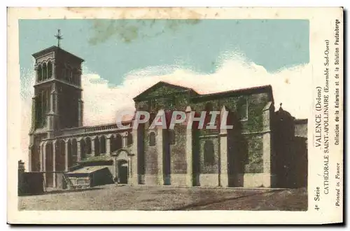 Valence Cartes postales Cathedrale Saint Apollinaire