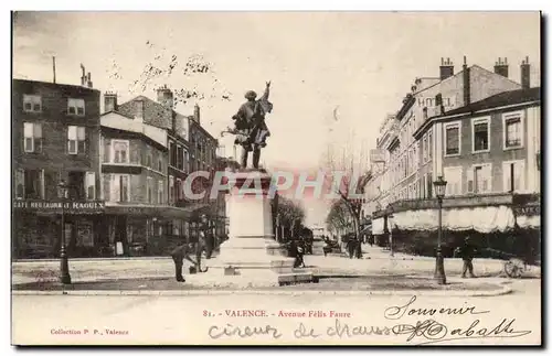 Valence Cartes postales Avenue FElix Faure