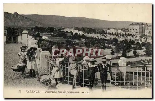 Valence Cartes postales Panorama pris de l&#39esplanade