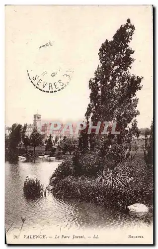 Valence Cartes postales Le parc Jouvet