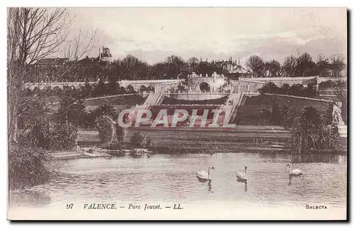 Valence Cartes postales Parc Jouvet