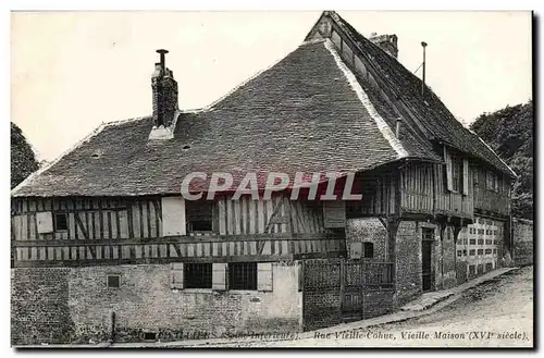 Montivilliers Cartes postales Rue vieille cohue Vieille maison