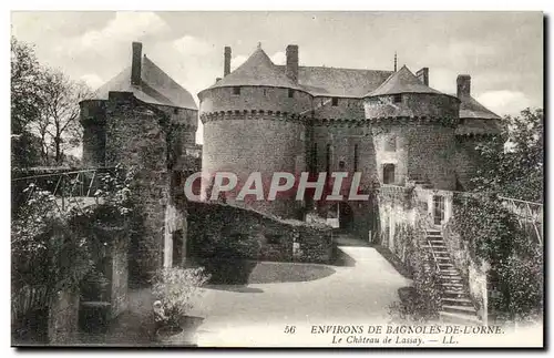 Environs de Bagnoles de l&#39orne Cartes postales Le chateau de Lassay