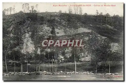 Saint leonard des Bois Cartes postales Colline du Moulin Neuf