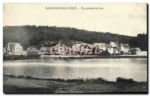 Bagnoles de l&#39orne Cartes postales Vue generale du lac