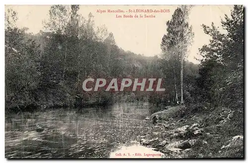 Saint Leonard des Bois Cartes postales Les bords de la SArthe