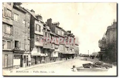 Honfleur Ansichtskarte AK Vieilles maisons