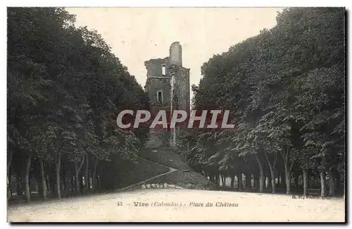 Vire Cartes postales Place du chateau