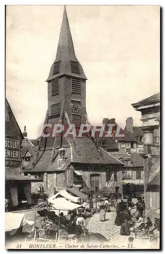 Honfleur Cartes postales Clocher de Sainte CAtherine
