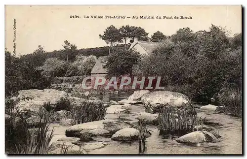 La vallee Tre Auray Cartes postales Au moulin du pont de Brech