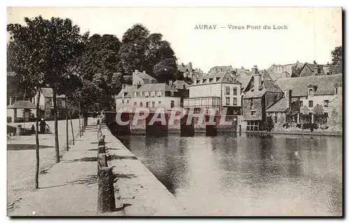 Auray Ansichtskarte AK Vieux pont du Loch