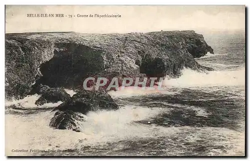 Belle Isle en Mer Cartes postales Grotte de l&#39apothicaire