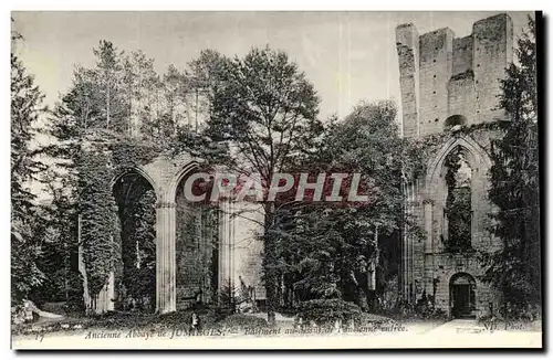 Jumieges Ansichtskarte AK Anciennes abbaye de Jumieges Batiment au dessus de l&#39ancienne entree