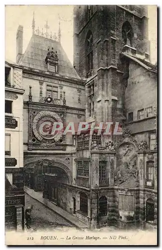 Rouen Cartes postales La grosse horloge