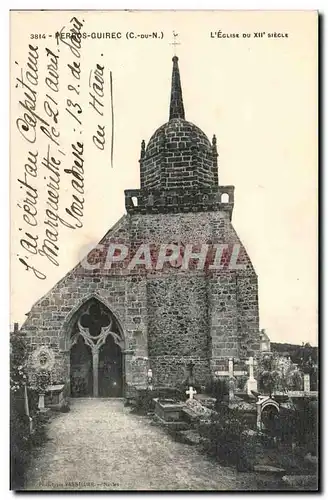 Perros Guirec Cartes postales L&#39eglise du 12eme