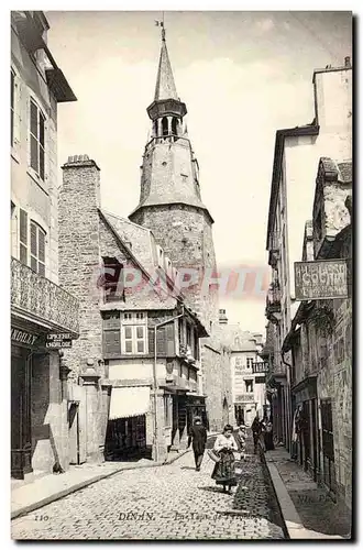 Dinan Cartes postales La tour de l&#39horloge