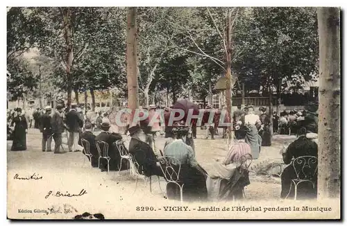 Vichy - Jardin de l&#39Hopital pendant la Musique - Cartes postales