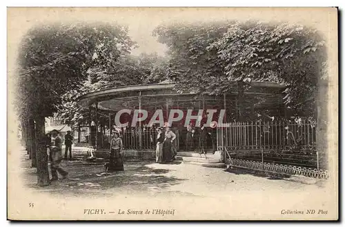 Vichy - La Source de l&#39Hopital - Cartes postales