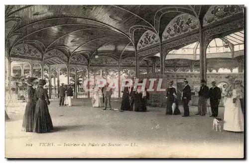 Vichy - Interieur du Palais des Sources - Ansichtskarte AK