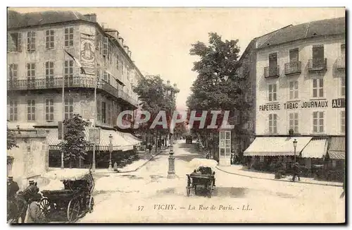 Vichy - La Rue de Paris - Cartes postales