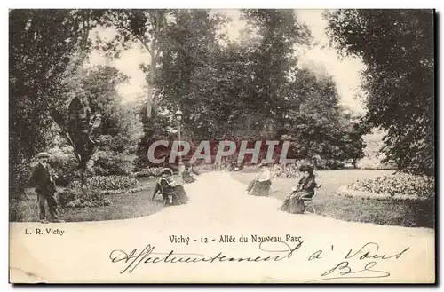 Vichy - Allee du Nouveau Parc - Cartes postales