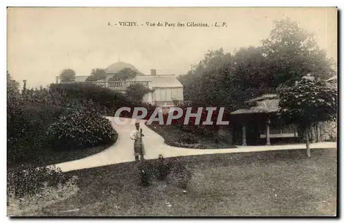 Vichy - Vue du Parc des Celestins - Cartes postales