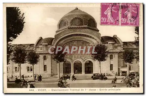 Vichy - Etablissement Thermal de 1 classe - Entree Principal - Cartes postales