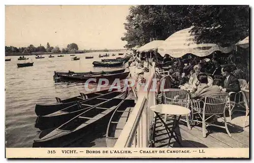 Vichy - Bords de l&#39Allier - Chalet de Canotage - Ansichtskarte AK