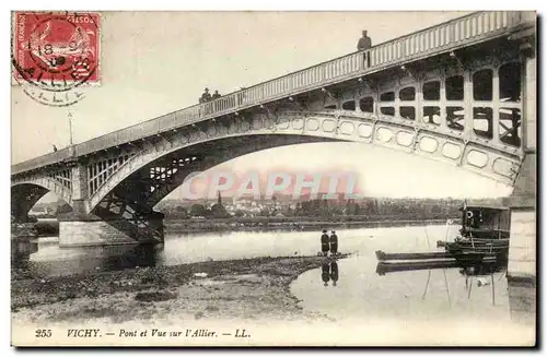 Vichy - Pont et Vue sur l&#39Allier - Cartes postales