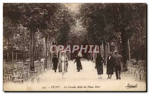 Vichy - La Grande Allee du Vieux Parc - Ansichtskarte AK