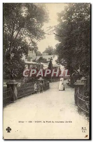 Vichy - Le Pont du Nouveau Jardin - Ansichtskarte AK