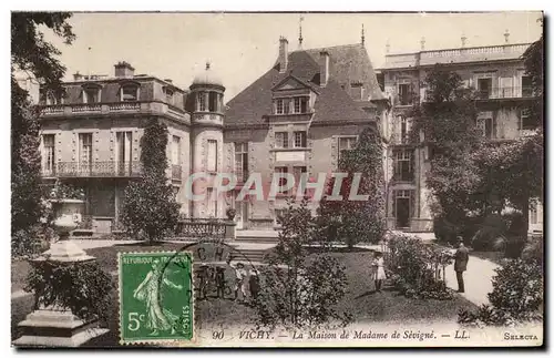 Vichy - La Maison du Madame de Sevigne - Ansichtskarte AK