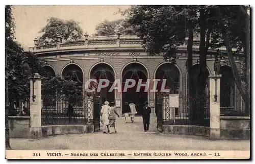 Vichy - Source des Celestins - Entree - Cartes postales