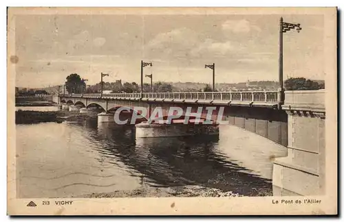 Vichy - Le Pont de l&#39Allier - Cartes postales