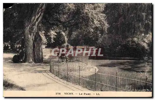 Vichy - Le Parc - corner missing - Ansichtskarte AK