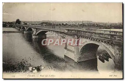 Vichy - Le Pont sur l&#39Allier - Cartes postales