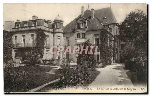 Vichy - La Maison de Madame Sevigne - Ansichtskarte AK