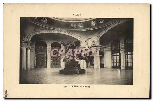 Vichy - Le Hall du Casino - Ansichtskarte AK