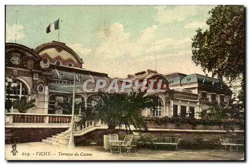 Vichy - Terrasse du Casino - Cartes postales