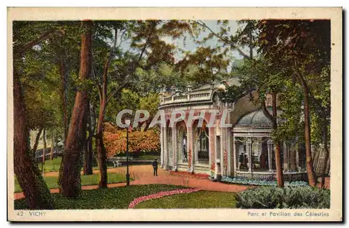 Vichy - Parc et Pavillon des Celestins - Cartes postales