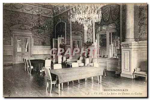 Vichy - Bourbonnais - Le salon des Dames du Casino - Ansichtskarte AK