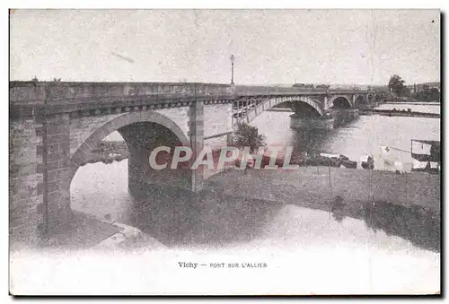 Vichy - Le Pont sur l&#39Allier - Cartes postales