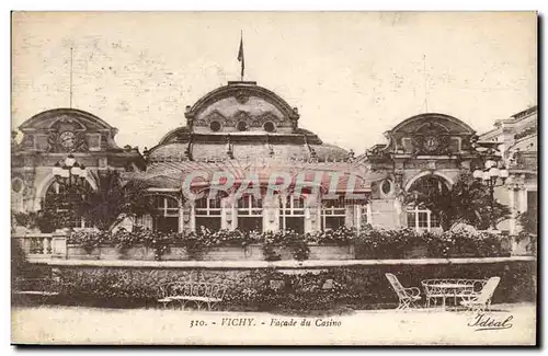 Vichy - Facade du Casino - Cartes postales