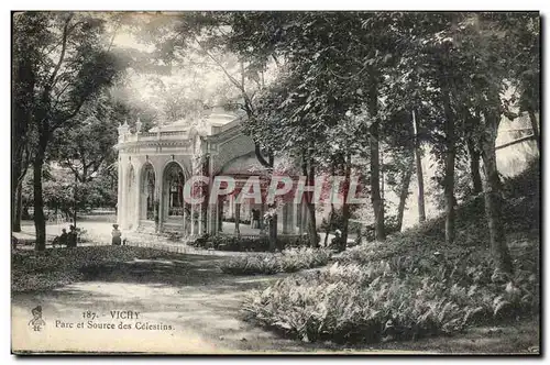 Vichy - Parc et Source des Celestins - Cartes postales