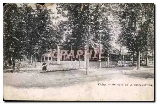 Vichy - Un Coin de la Restauration - Ansichtskarte AK