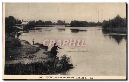 Vichy - Les Bords de l&#39Allier - Cartes postales